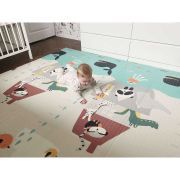 Covoras de joaca pliabil cu 2 fete 180x200 cm Flumi FM6850 BBJFM6850_Stradute/Arca lui Noe