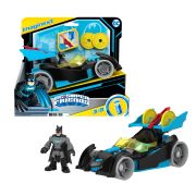 FISHER PRICE IMAGINEXT DC SUPER FRIENDS VEHICUL CU FIGURINA BATMAN CU COSTUM GRI VIVMTM5649_HFD48