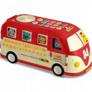 Jucarie educativa in forma de autobus cu sunete si cuburi ricokids rk-741 - rosu edeedi774100