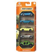 MATCHBOX SET 5 MASINUTE METALICE MBX BLUE HIGHWAYS II SCARA 1:64 VIVMTC1817_HVT75