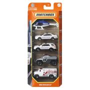 MATCHBOX SET 5 MASINUTE METALICE MBX RESCUE III SCARA 1:64 VIVMTC1817_HVT72