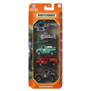 MATCHBOX SET 5 MASINUTE METALICE MBX WILDFIRE RESCUE SCARA 1:64 VIVMTC1817_HVT74