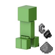 MINECRAFT CRAFT A BLOCK FIGURINA CREEPER 8CM VIVMTGTP08_HTL80