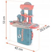 Mini atelier de lucru 3 in 1 cu unelte pentru copii ricokids 772600 edeedi772600