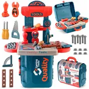 Mini atelier de lucru 3 in 1 cu unelte pentru copii ricokids 772600 edeedi772600