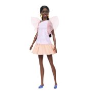 PAPUSA BARBIE FASHIONISTA  AFRO-AMERICANA CU ROCHIE PEACH VIVMTFBR37_HRH14