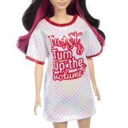 PAPUSA BARBIE FASHIONISTA BRUNETA CU ROCHITA SPORT VIVMTFBR37_HRH12