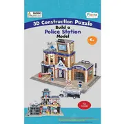 Set constructie puzzle 3D -  Statie de politie Fiesta Crafts FCT-3058 BBJFCT-3058_Initiala