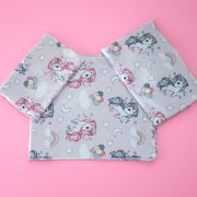 Lenjerie pat fete Unicorn 2-12 ani pentru saltele 160x80 ASC6427968000271