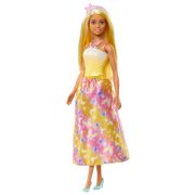 BARBIE PAPUSA BARBIE CU PARUL BLOND SI GALBEN VIVMTHRR09