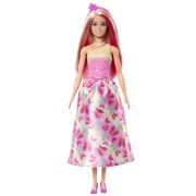 BARBIE PAPUSA BARBIE CU PARUL BLOND SI ROZ VIVMTHRR08