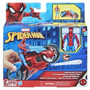 SPIDERMAN SET FIGURINA SI VEHICUL WEB BLAST CYCLE VIVF6899