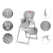 Scaun de masa Gwaju, Momi, Light Grey KRTKRKA00023