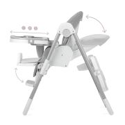 Scaun de masa Gwaju, Momi, Light Grey KRTKRKA00023