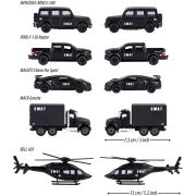 Set majorette swat cu 5 vehicule hubs212053167sme