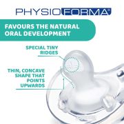 Suzeta anatomica Chicco PhysioSoft, silicon, bleu, 6-16luni CHC7309195-7