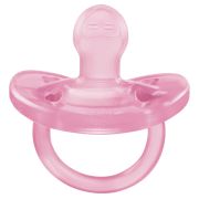 Suzeta anatomica Chicco PhysioSoft, silicon, roz, 6-16luni CHC7309192-7