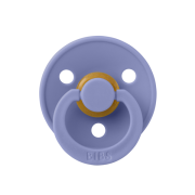 Bibs - suzeta colour latex, tetina rotunda, 0 luni +-peri bbb100324c