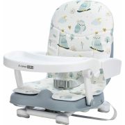 Scaun de masa, FreeON, Levi, Booster, Pliabil, Cu tavita detasabila, Reglabil in 4 pozitii pe inaltime, Cu centuri de siguranta in 3 puncte, 6 luni+, Owl BYN49560