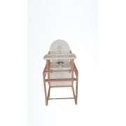 Scaun de masa din lemn de Fag  multifunctional cu tavita din plastic MyKids Wiktoria Giraffe  86850
