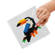 Set creativ copii - Margele de calcat cu Animale din Jungla Beedz