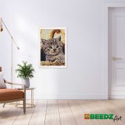 Set margele de calcat Beedz Art - Pisica