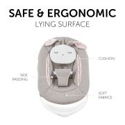 Sezlong Alpha Bouncer 2in1, Powder Bunny  Beige Bloom EKDhk61826