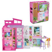 BARBIE CASA DE PAPUSI BARBIE CU 4 ZONE PLIABILA VIVMTHRJ76