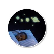 Set autocolante fosforescente cu sistemul solar pentru copii