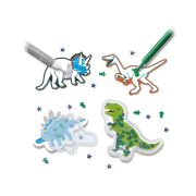 Set creativ - Autocolante dinozauri