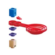 Jucarie copii Quadrilla - circuit cu bile - Rasuceste spirala cu doua fete (18 piese)