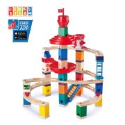 Jucarie copii Quadrilla - circuit cu bile - Super spirala (129 piese)