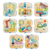 Jucarie din lemn - Set de joaca roti zimtate