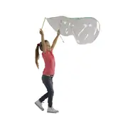 Set de facut baloane de sapun gingantice pentru copii