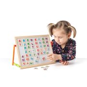 Tabla magnetica de pus pe masa cu litere