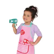 Costum de coafeza de jucarie cu accesorii pentru copii