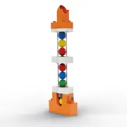 Jucarie copii Marble Run Hubelino - extensie lift pentru bile (24 piese)