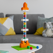 Jucarie copii Marble Run Hubelino - extensie lift pentru bile (24 piese)