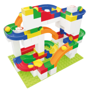 Jucarie copii Marble Run Hubelino - extensie tobogan (12 piese)