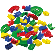 Jucarie copii Marble Run Hubelino - tobogane (55 piese)