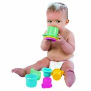 Jucarie de baie, Playgro, Croc Cups, 8 piese BYN18026907