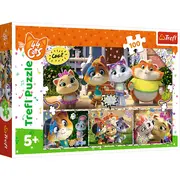 PUZZLE TREFL 100 44 PISICI PRIETENII VIV16442