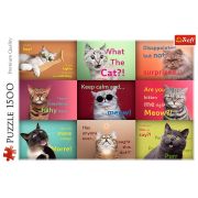 PUZZLE TREFL 1500 PISICUTE AMUZANTE VIV26212