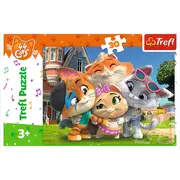 PUZZLE TREFL 30 44 PISICI IMBRATISAREA PISICILOR VIV18288