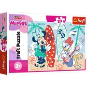 PUZZLE TREFL 30 MINNIE MINNIE LA PLAJA VIV18302