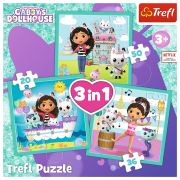 PUZZLE TREFL 3IN1 GABBYS DOLLHOUSE ACTIVITATILE LUI GABBY VIV34871