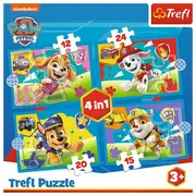 PUZZLE TREFL 4IN1 PATRULA CATELUSILOR ECHIPA VIV34628
