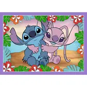 PUZZLE TREFL 4IN1 STITCH ZIUA FERMECATA VIV34633