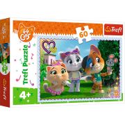 PUZZLE TREFL 60 44 PISICI JOCUL PISICILOR VIV17378