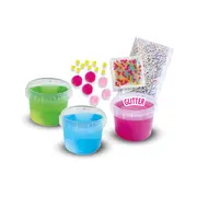 Set de mixat slime colorat cu margele si bile
